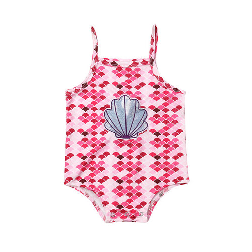 1-5Y Lovely Kids Baby Girls Mermaid Bikini