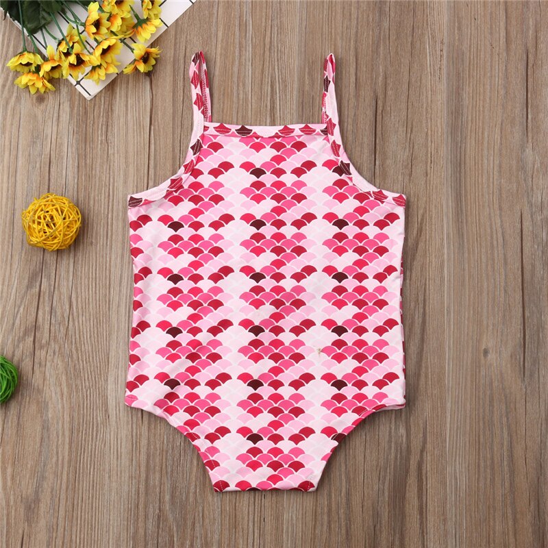 1-5Y Lovely Kids Baby Girls Mermaid Bikini