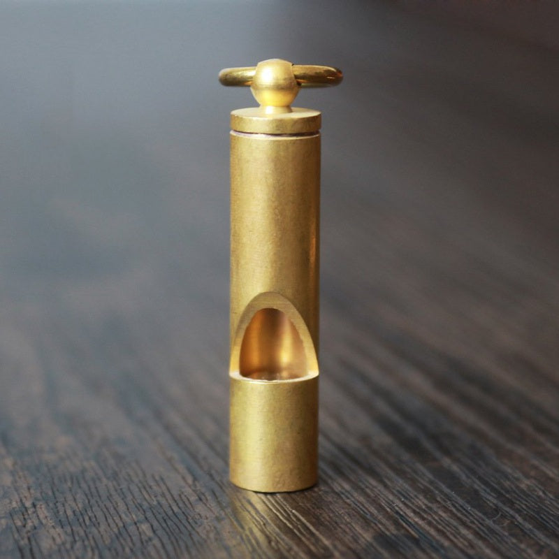 EDC Brass Whistle
