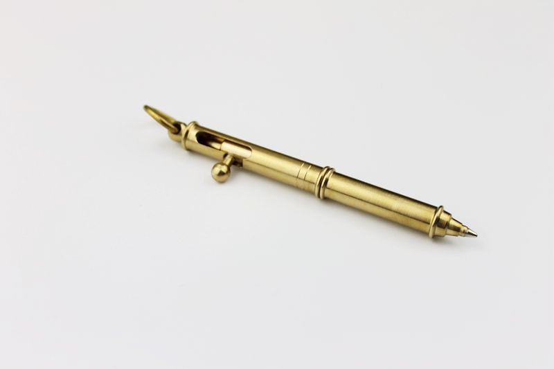 Brass Rifle Style Pen