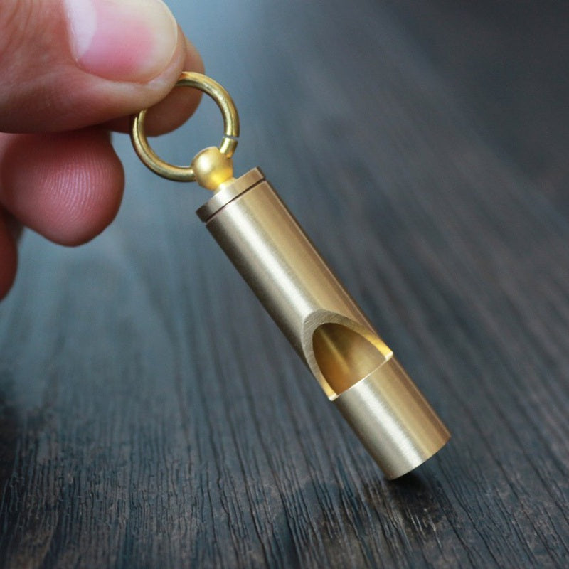 EDC Brass Whistle