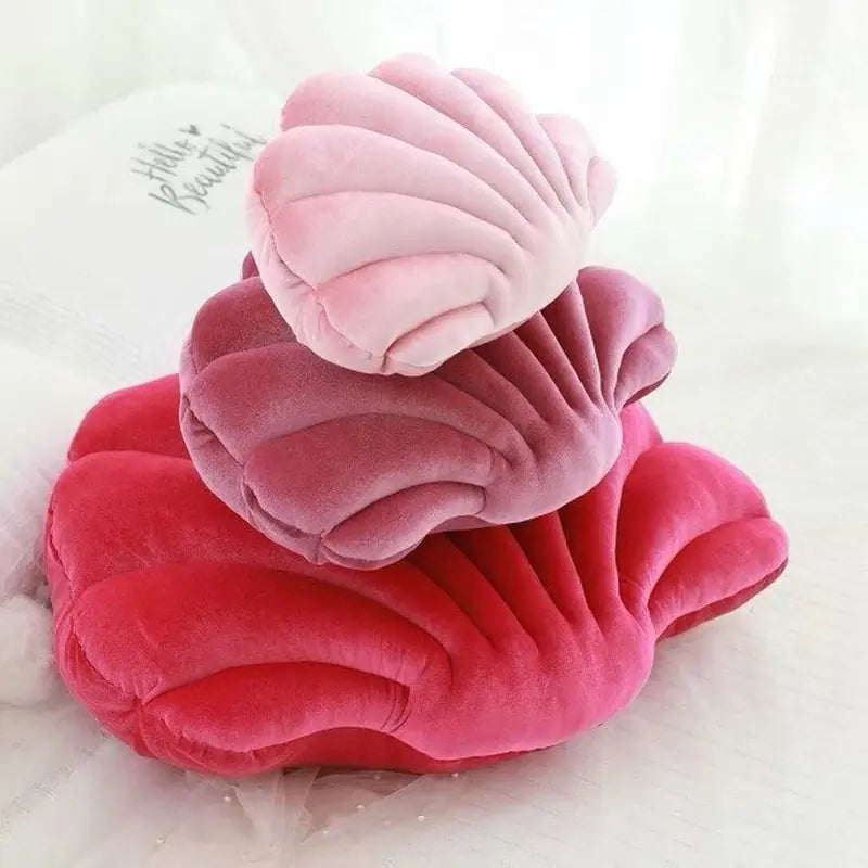 Sea Shell Plush Pillow