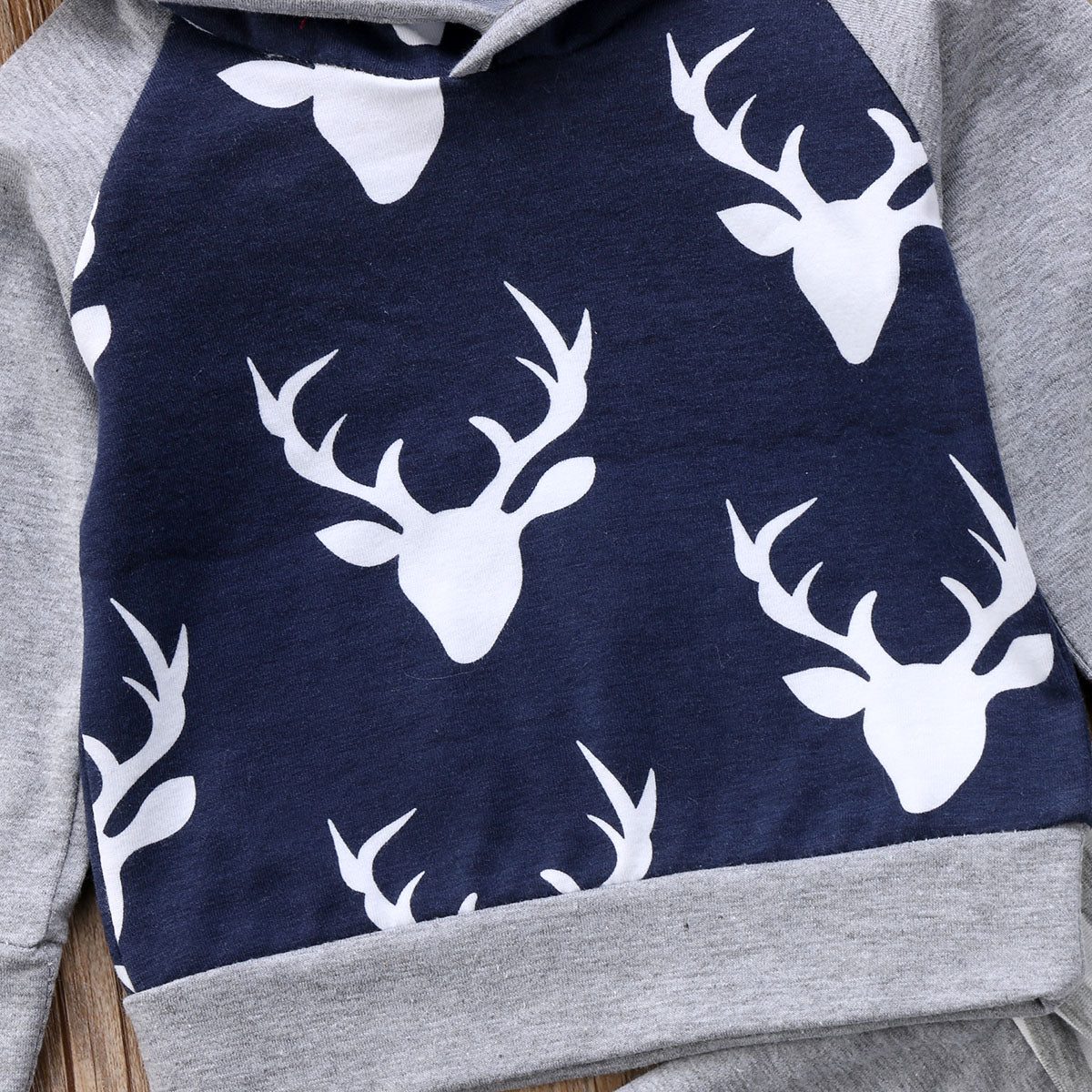 Common Deers Fall Navy Blue Newborn Baby Boys