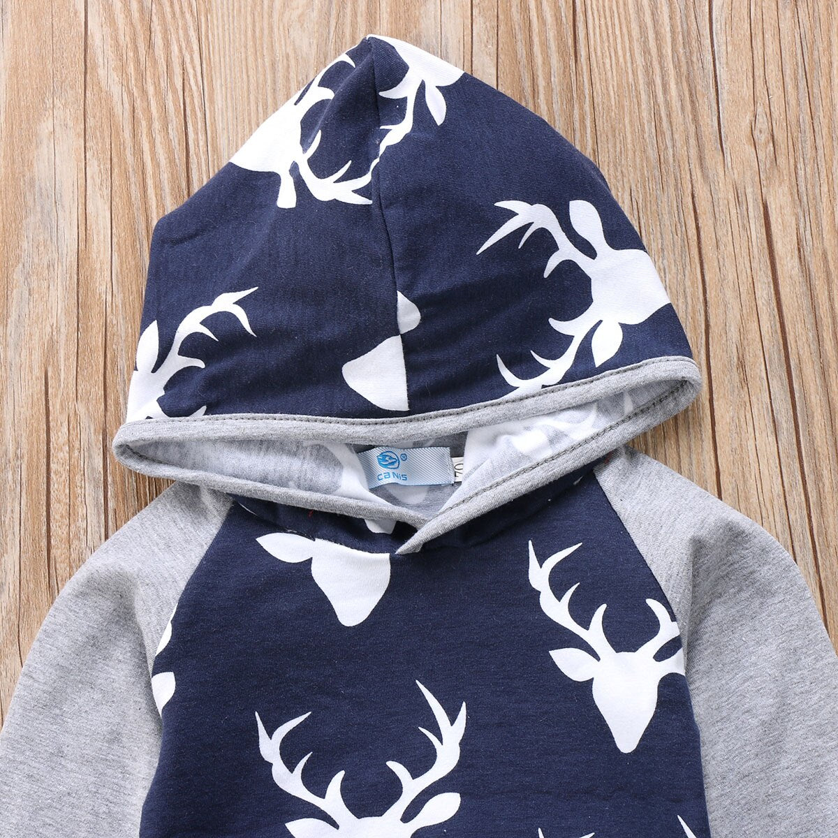 Common Deers Fall Navy Blue Newborn Baby Boys