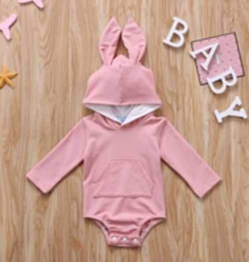 Fur Ball Rabbit Ear Infant Baby Girl Boy