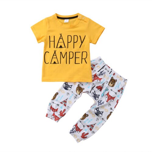 Animals Newborn Baby Boy Girl T-Shirt Top