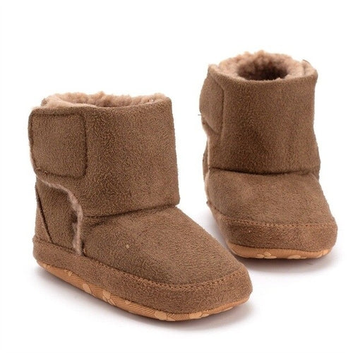 Baby Boy Girl Moccasins Snow Boots Warm