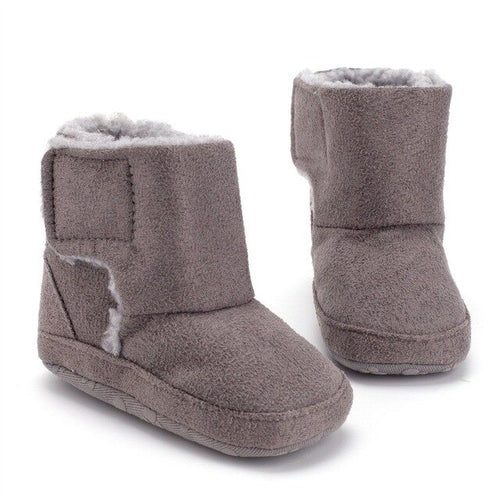 Baby Boy Girl Moccasins Snow Boots Warm