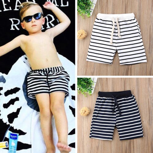 Baby Summer Boy Striped Shorts Kid Stripe