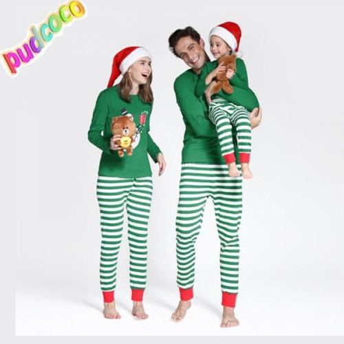 Christmas Family Matching Pajamas Set Adult