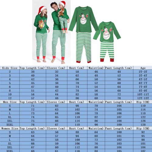 Christmas Family Matching Pajamas Set Adult