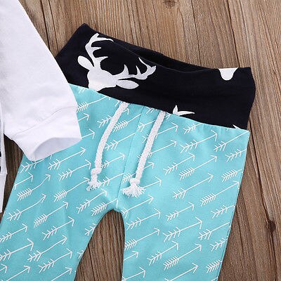 Fashion Toddler Baby Boys Tops Hoodie Pants