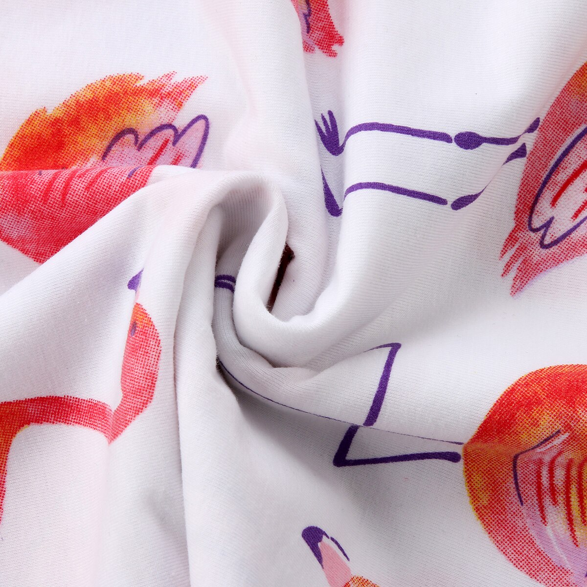 Flamingo Soft Swaddle Blanket Newborn Infant