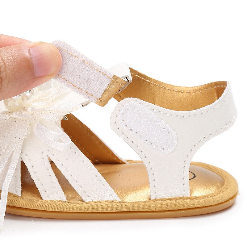 Leather Flower Shoes Baby Girl Shoes Baby
