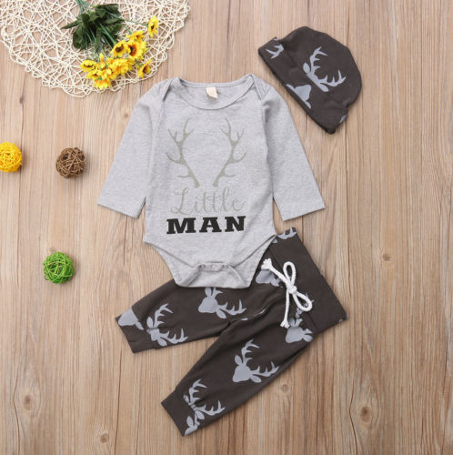 Little Man Prints Newborn Kids Baby Boys