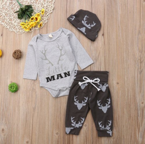 Little Man Prints Newborn Kids Baby Boys