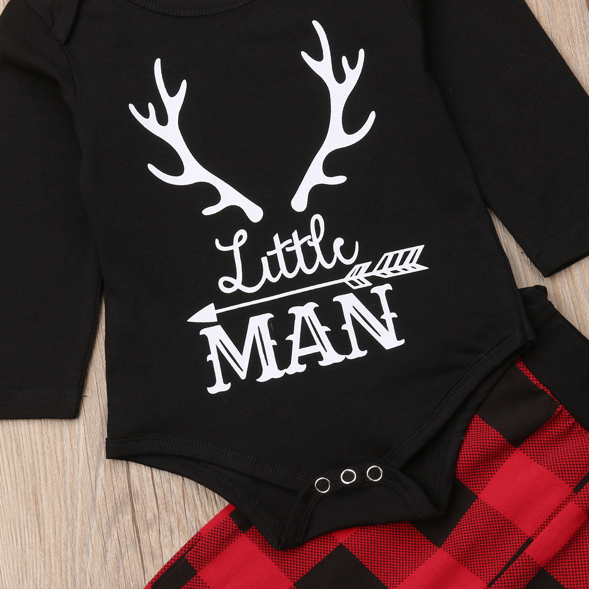 Newborn Baby Boy Xmas Clothes Jumpsuit Romper