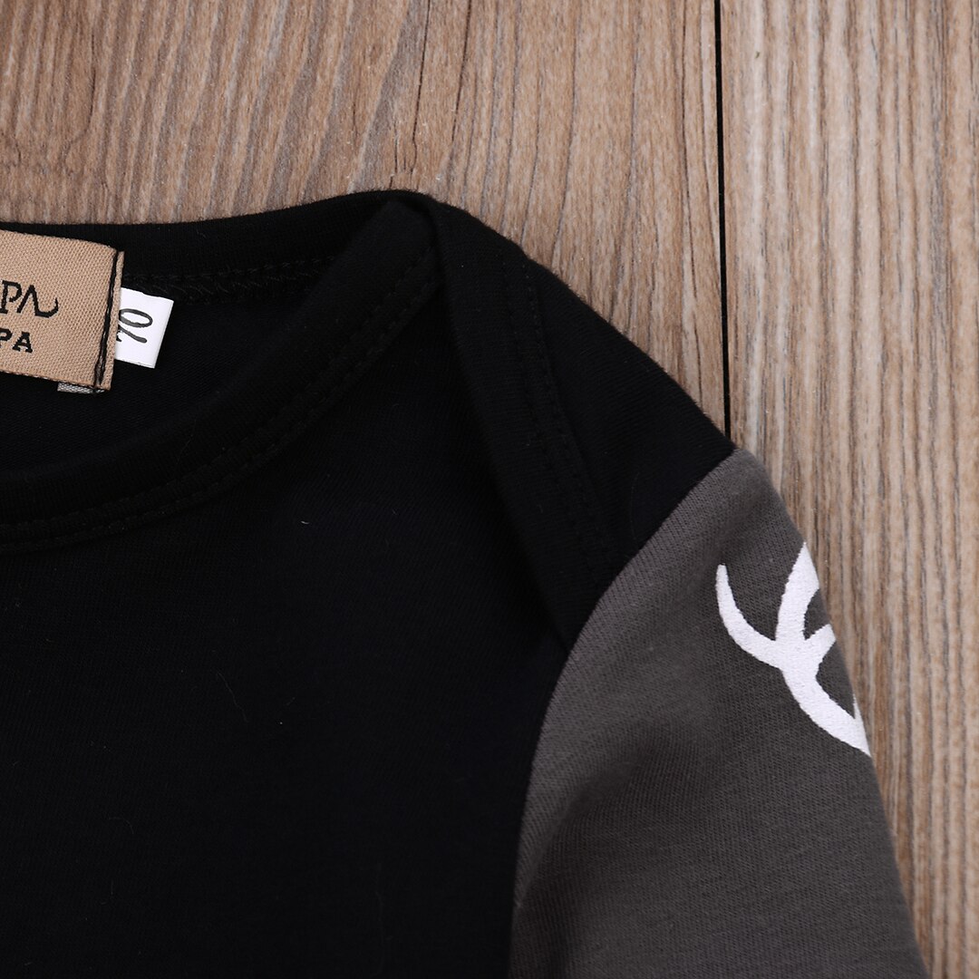 Newborn Baby Boys Clothes Deer Tops T-Shirt