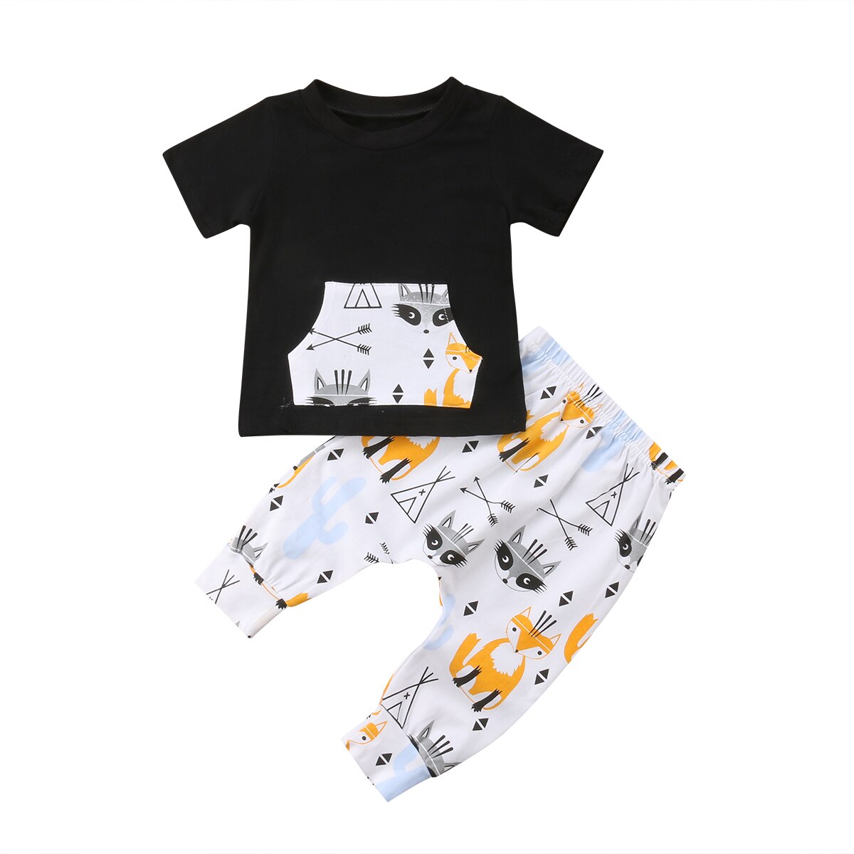 Newborn Kid Baby Boy Summer Clothes Jumpsuit