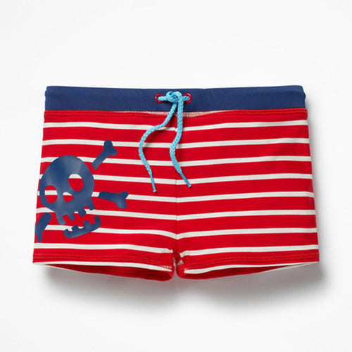 Summer Boys Swimming Trunks Shark Stripe