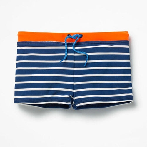 Summer Boys Swimming Trunks Shark Stripe