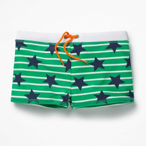 Summer Boys Swimming Trunks Shark Stripe
