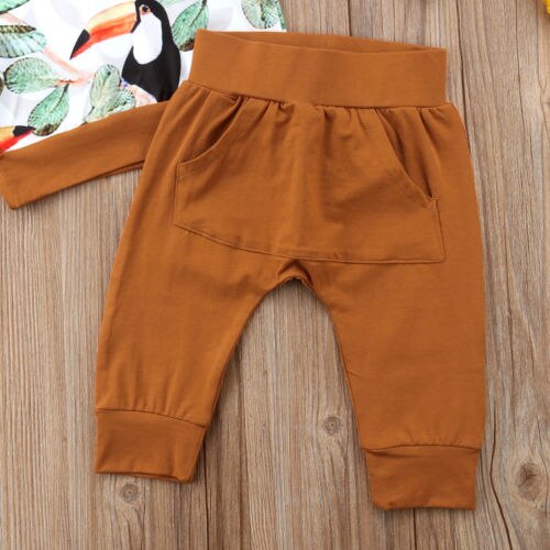 Toddler Infant Baby Boys Tops T-Shirt Pocket