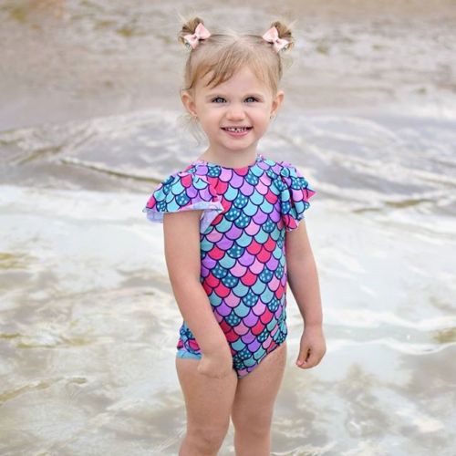 Toddler Kids Baby Girls Mermaid Bikini