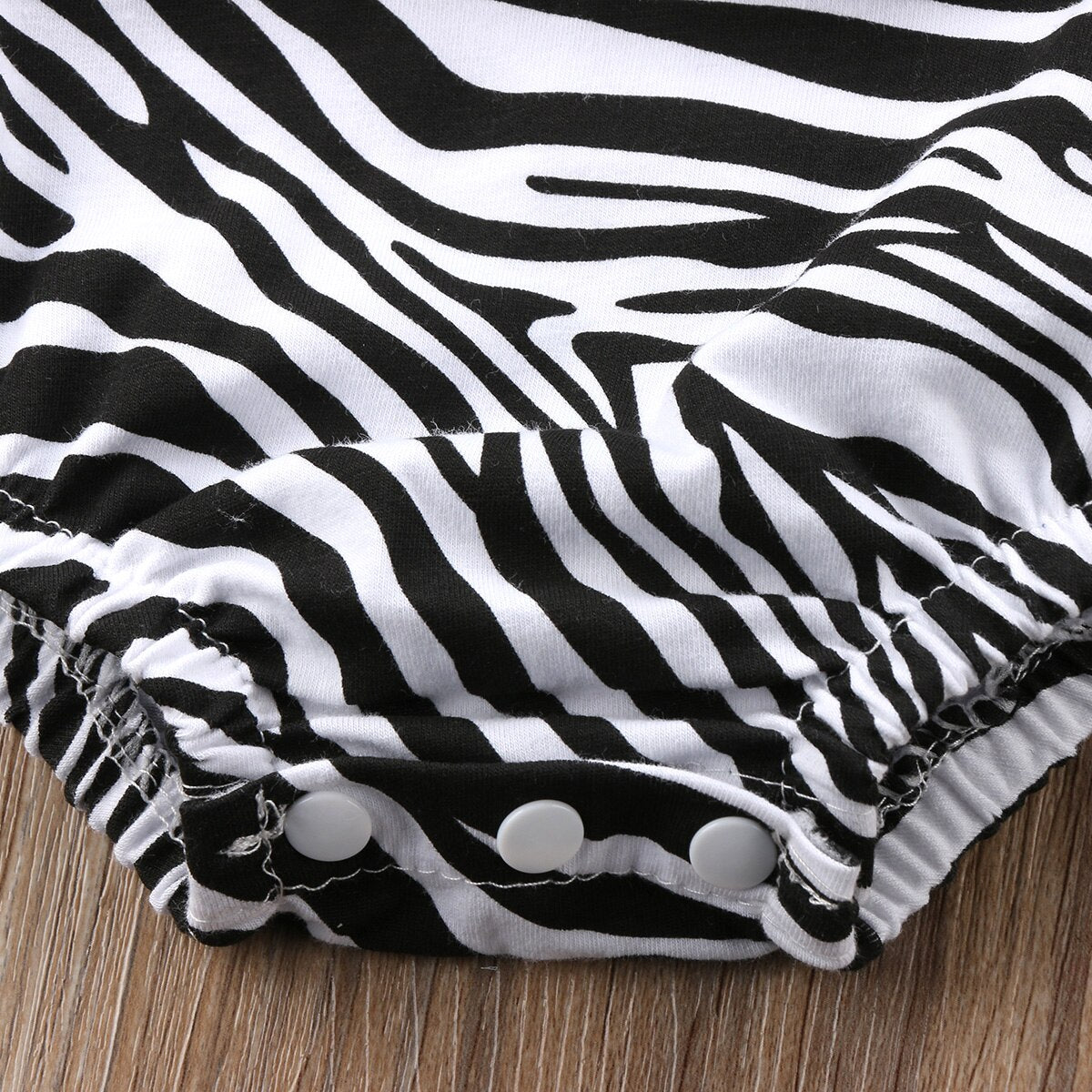 Zebra Stripe Fancy Newbron Baby Girl Off