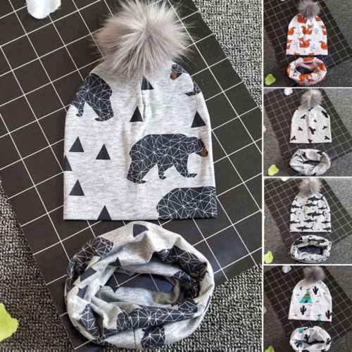 Kid Child Baby Boys Girls Beanie Hat Cap