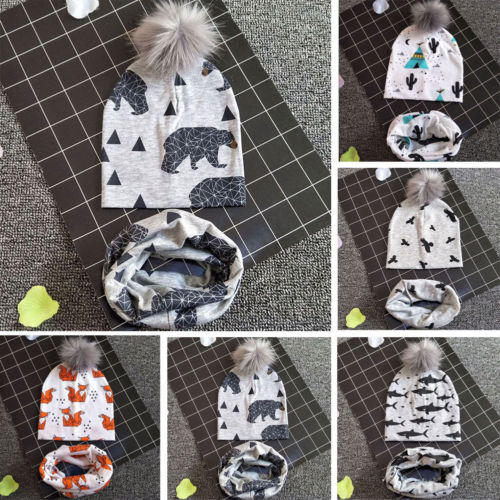 Kid Child Baby Boys Girls Beanie Hat Cap