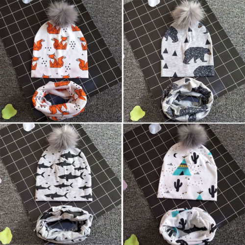 Kid Child Baby Boys Girls Beanie Hat Cap