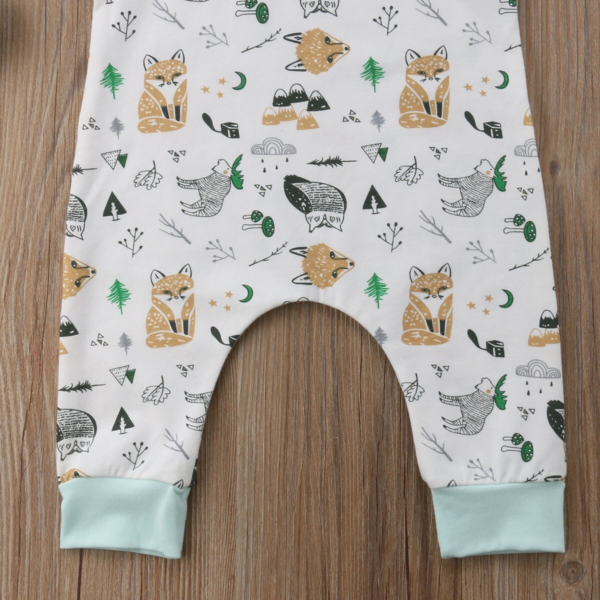 Kids Baby Boys Girl Fox Cotton Vest Romper