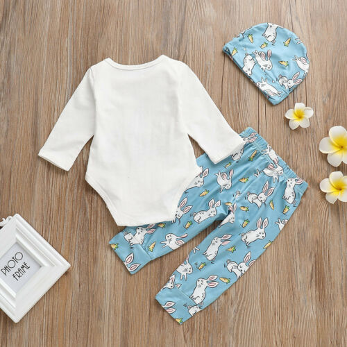 My 1St Easter Newborn Baby Boy Girl Romper