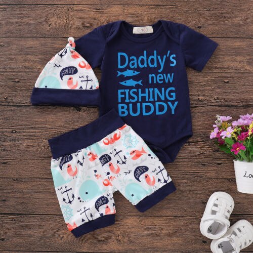 Summer Baby Clothing Toddler Kids Baby Boy