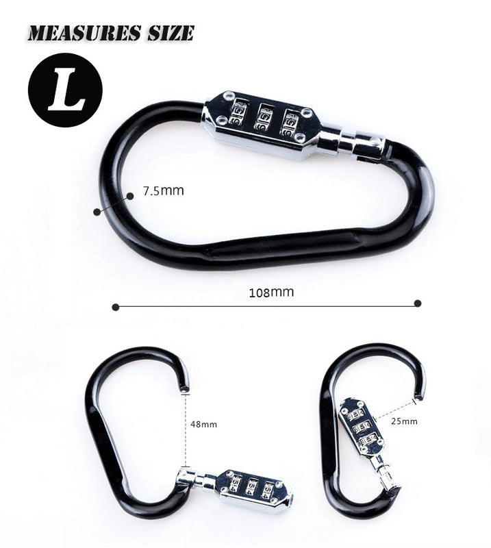 Coded Lock Carabiner