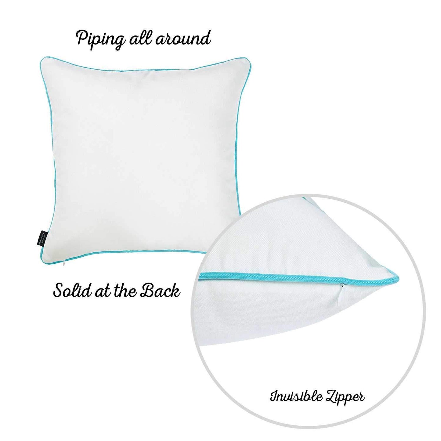 Sea Shine Summer Decorative Throw Pillow Cover
