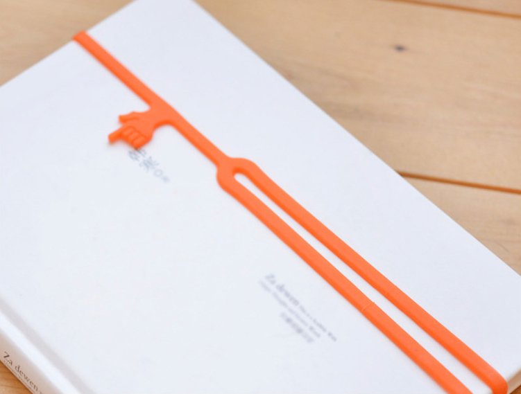 Silicone Finger Pointing Bookmarks