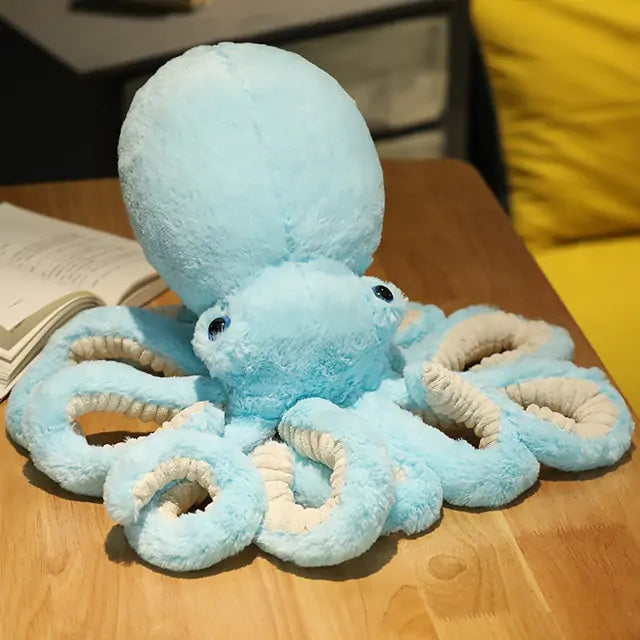 Realistic Octopus Plush Companion