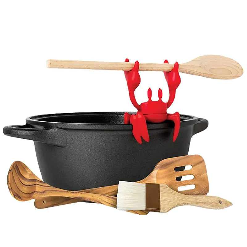 Red Crab Heatproof Spoon Holder