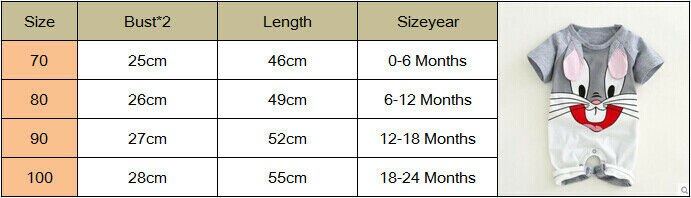 Baby Clothing Cute Newborn Baby Boys Girls Rabbit