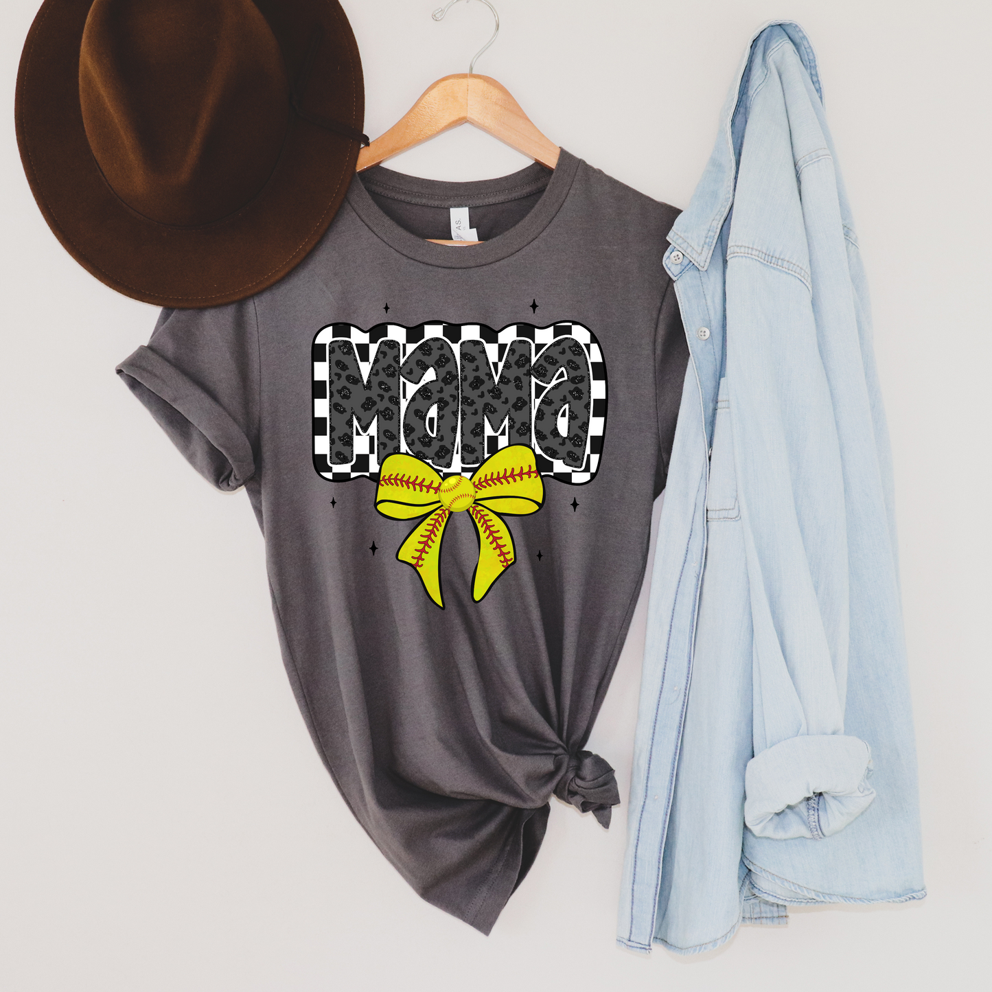 The Cutest Softball Mama Classic Fit T-Shirt