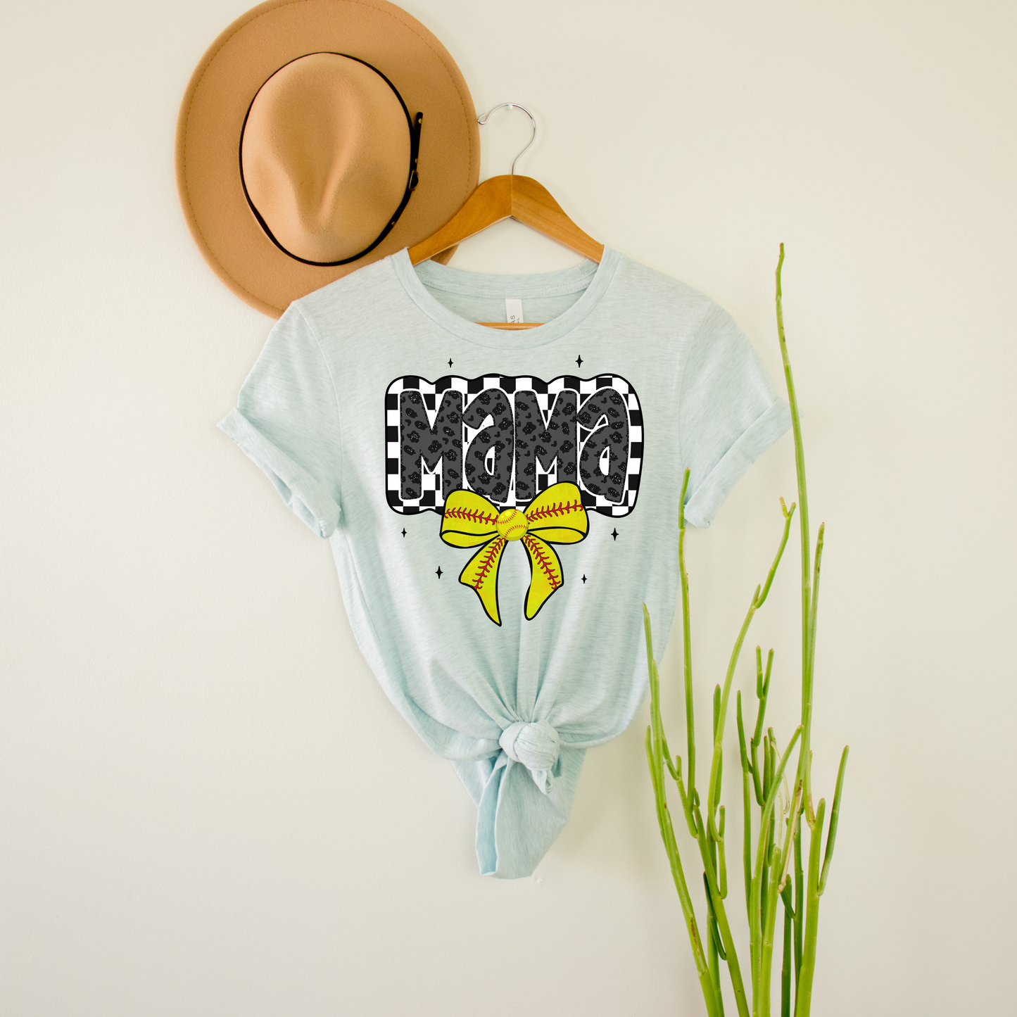 The Cutest Softball Mama Classic Fit T-Shirt