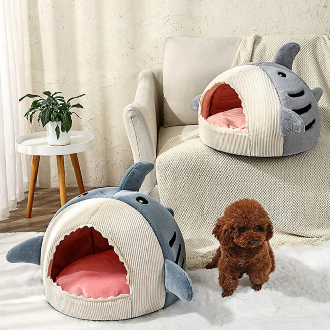 Cozy Shark Pet Lounge