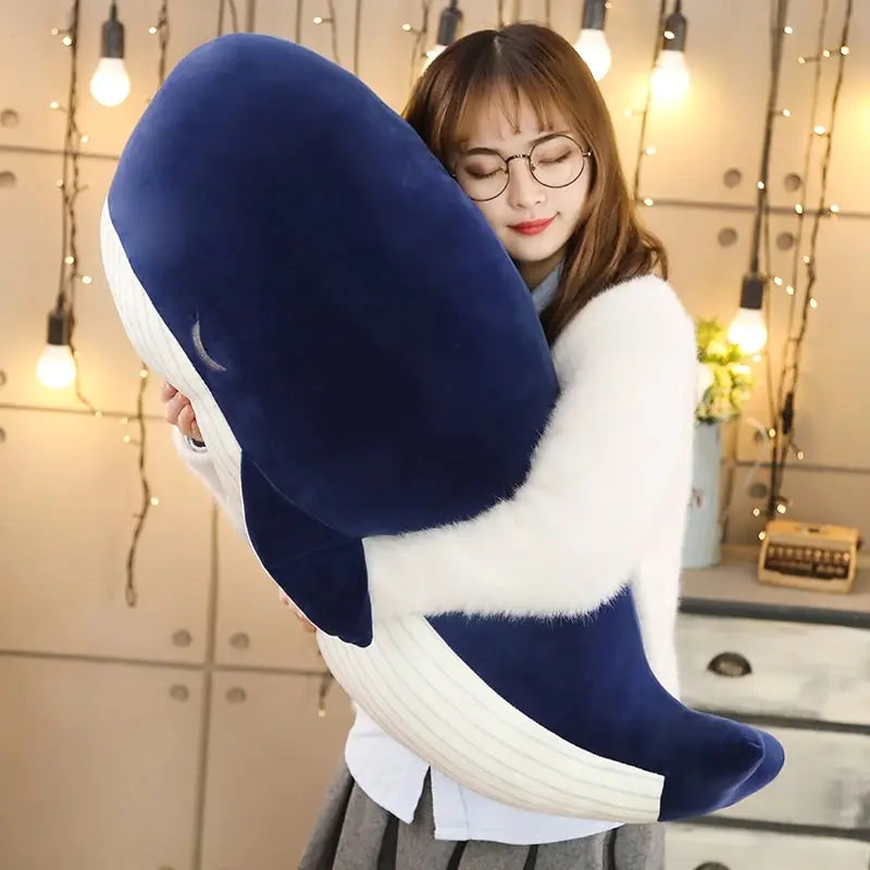 Cuddly Blue Whale Plushie