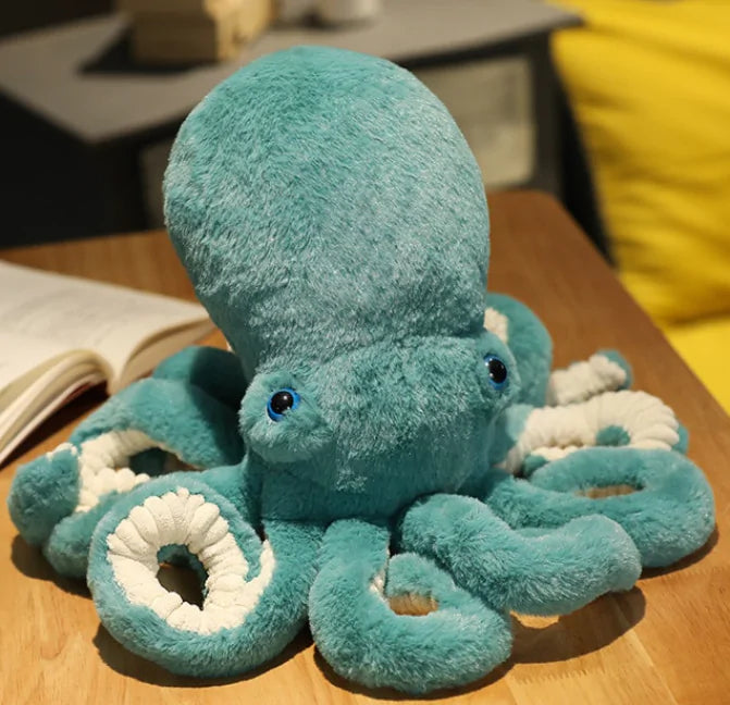 Realistic Octopus Plush Companion