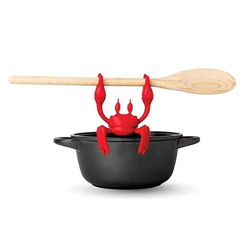 Red Crab Heatproof Spoon Holder