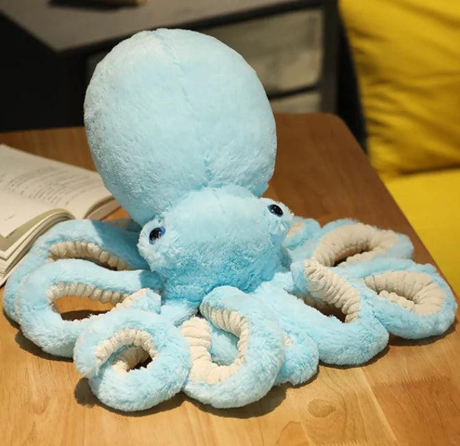 Realistic Octopus Plush Companion