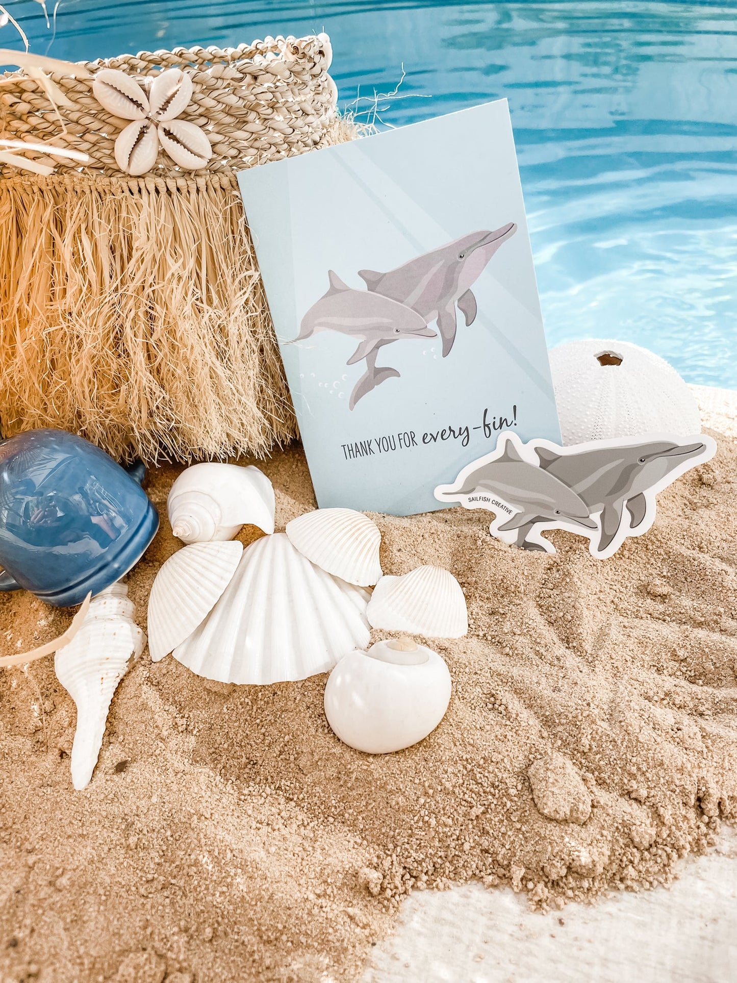 Sticker - Dolphins