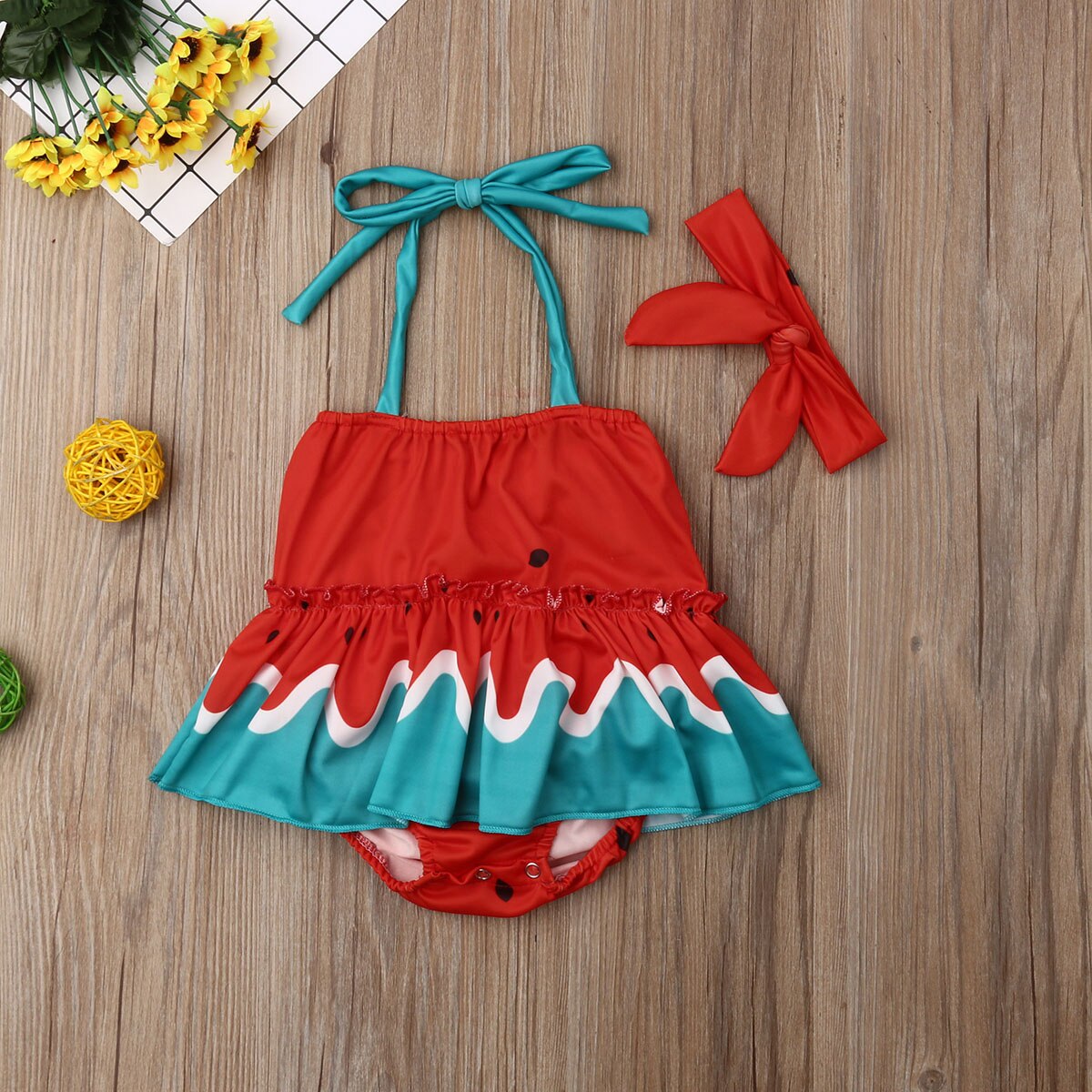 Toddler Kids Baby Girl Swimwear Swimsuit Bikini